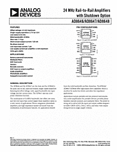 DataSheet AD8647 pdf